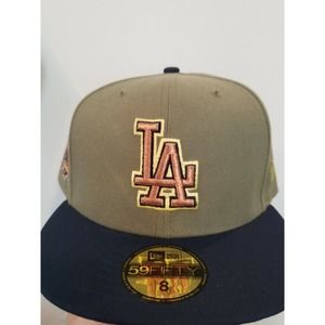 Los Angeles Dodgers Hat Cap 40th Anniversary 59Fifty Size 8 New Era